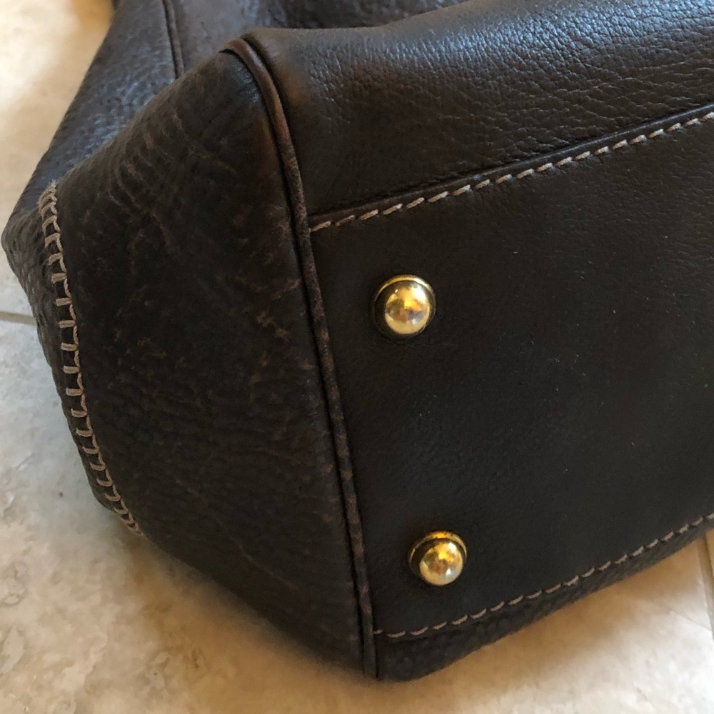 🍃💕Gucci Pelham Leather Iconic Horsebit Hardware Guccissima Handbag - Picture 7 of 8
